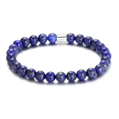 Philip Jones Lapis Lazuli Gemstone Stretch Bracelet