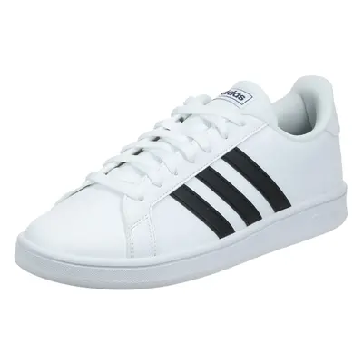 adidas Men's Grand Court Tennis Shoes Ftwr White-core Black-dark Blue