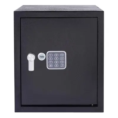 Yale Alarmed Safe 130db Built in Alarm Override Key Fixings Litre 39x35x36 cm