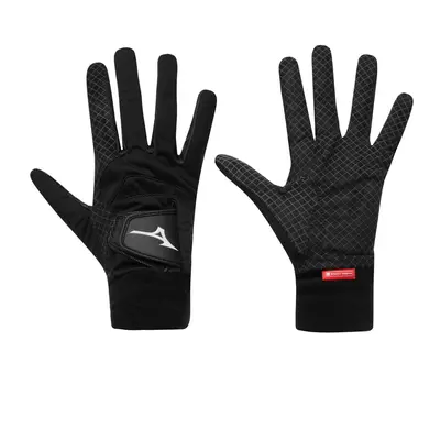 Mizuno ThermaGrip Mens Golf Glove Pair Black MediumLarge