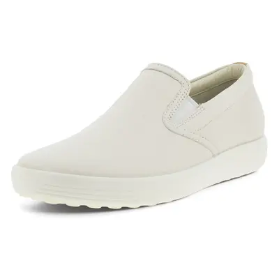 ECCO Women's Soft Casual Slip On Sneaker White/Powder 8-8.5