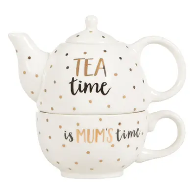 Sass & Belle Mum Time Teapot For One