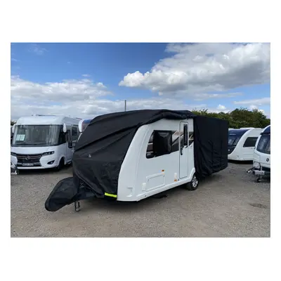 OLPRO Breathable Caravan Cover with Free Hitch Cover Black 21-23ft