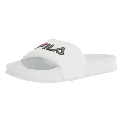 Fila Men's Drifter Sport Sandal White/Sycamore/Biking red Medium U