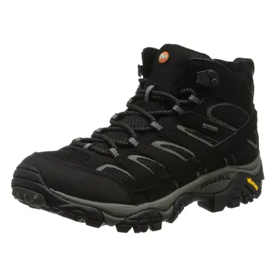 Merrell Men's High Rise Hiking Boots Black Black US