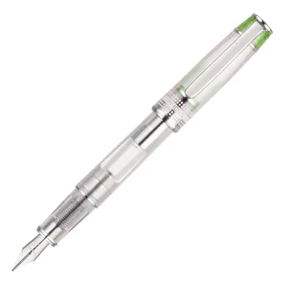 Pilot Prera Iro-Ai Calligraphy-Nib Transparent Green Body Fountain Pen (FPRN-350R-TLGCM)