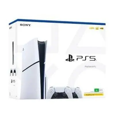 PS5 Console 1TB Standard Slim White + DualSense ITA