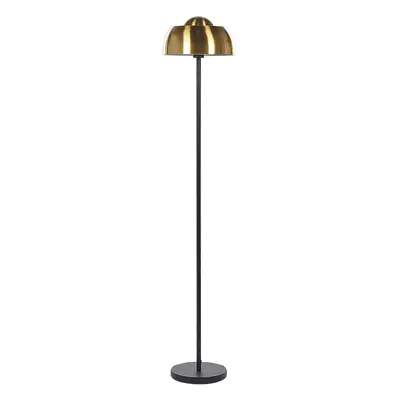 Floor Lamp SENETTE Metal Black-Gold