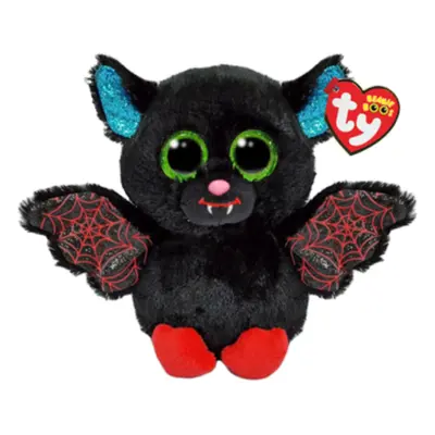 Ty Beanie Boo Ophelia - Black Bat - 6"" Small