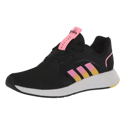 adidas Women's Edge Lux Running Shoe Black/Beam Pink/Beam Yellow