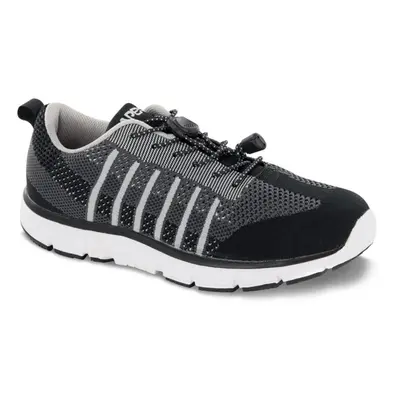 Apex Men's A7000M Running Shoe Black/Grey 12.5 Wide