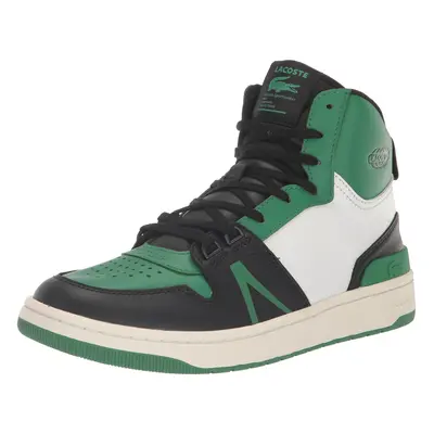 Lacoste Men's L001 MID 2 SMA Sneaker Dk Grn/Blk