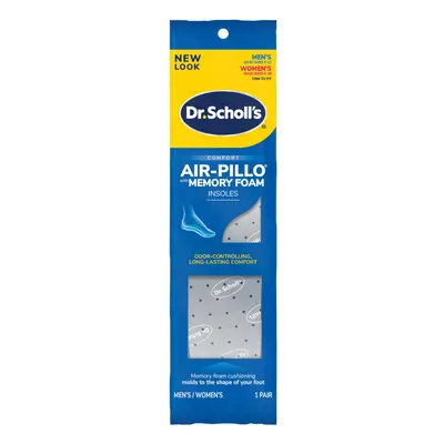 Dr. Scholl's Double Air Pillo +1 pair Insole Unisex (Pack of 6)mens si