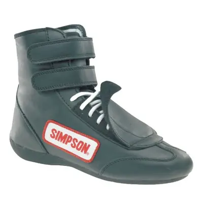 SIMPSON Racing SP100BK Black Sprint Size SFI Approved Driving Shoes