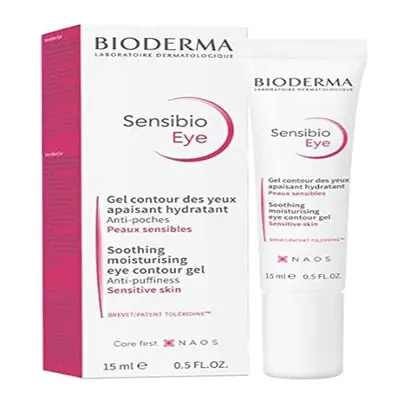 Bioderma Eye Gel Sensibio Moisturizing & Visibly Reduces Fine Lines - Skin Soothing - Eye Gel fo