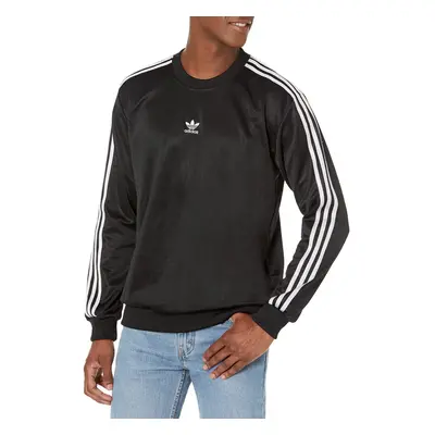 adidas Originals Mens Adicolor Classics Trefoil High Shine Crew Neck Black Small