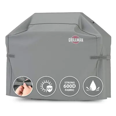 Grillman Premium BBQ Cover, Gas Barbecue Cover fits Weber BBQ, Char Broil, Outback & more, Water