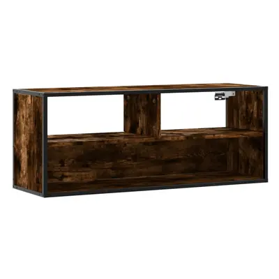 (smoked oak) vidaXL TV Cabinet TV Stand Media TV Unit Engineered Wood and Metal