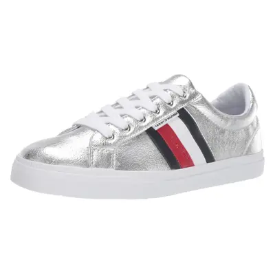 Tommy Hilfiger Womens Lightz Sneaker White Multi