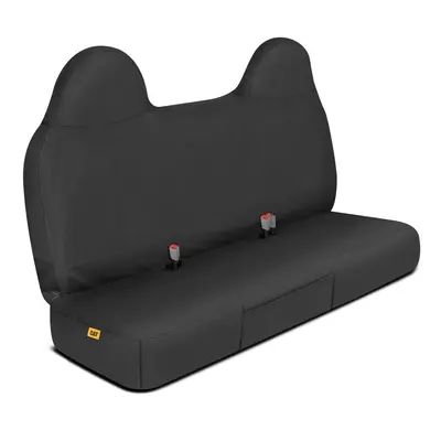 Caterpillar Custom Fit Front Bench Seat Cover with Utility Pockets for