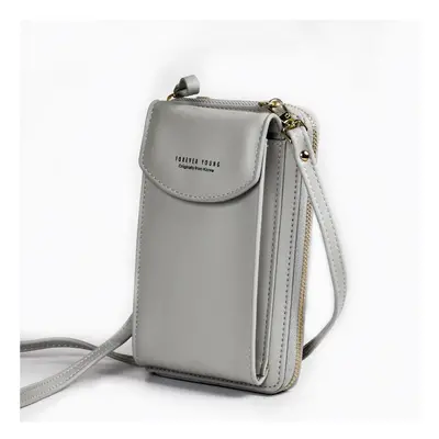 (Grey) PU Luxury Handbags Womens Bags for Woman Ladies Hand Bags Women's Crossbody Bags Purse Cl