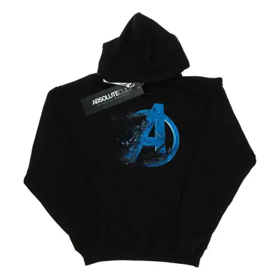 (9-11 Years, Black) Marvel Boys Avengers Endgame Dusted Logo Hoodie