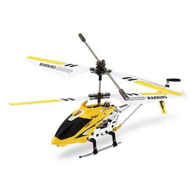 (Yellow) 3CH Anti-collision Anti-fall Infrared Mini Remote Control Helicopter With Gyro for RC H