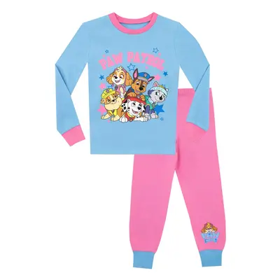 Paw Patrol Girls' Chase Marshall Skye Everest Pajamas Size Multicolo