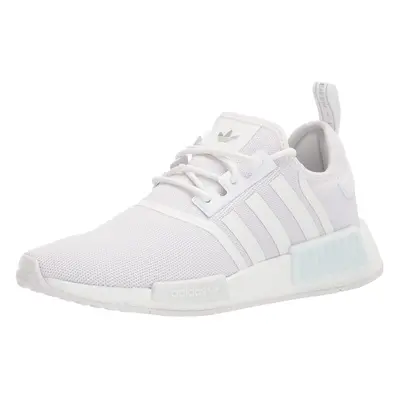 adidas Originals womens Nmd_r1's Sneaker White/White/Silver Metallic