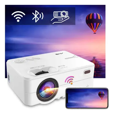 Artlii Enjoy Projector Wifi Bluetooth Outdoor Projector Lumen Full HD 1080P Support Mini Portabl