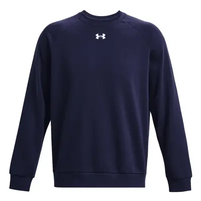 Under Armour Men's Rival Fleece Crew Sweatshirt Navy Blue 410