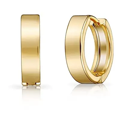 Gold Plated Huggie Earrings