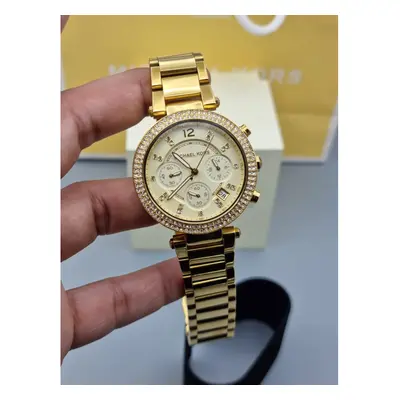 MICHAEL KORS MK5354 WOMEN'S WATCH GOLD STRAP GOLD DIAL GOLD CASE