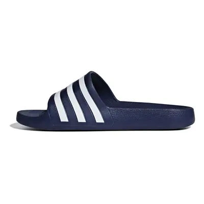 adidas Unisexs Flip Flop Slide Sandal Dark Blue White Dark Blue UK