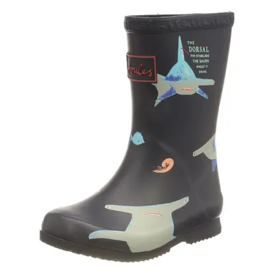 Joules Boy's Rain Boot Sharks Little Kid