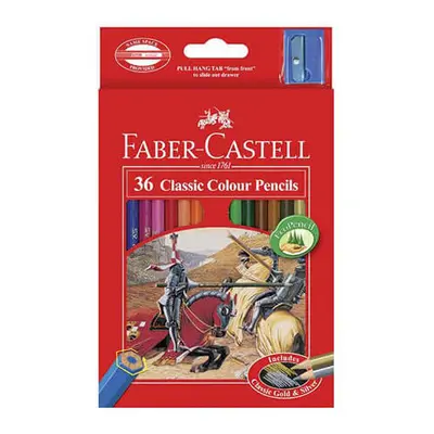 (36pk) Faber-Castell Coloured Pencil Classic