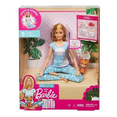 Barbie GMJ72 Breathe With Me Yoga Doll