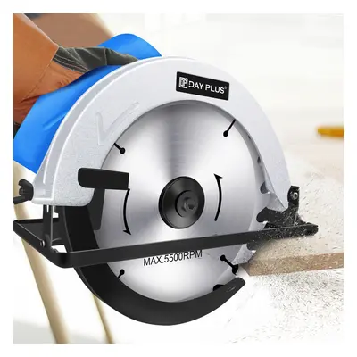 900W 4700RPM Circular Saw, Professional Electric Saw, Adjustable Cutting Depth and Angle: 0Â°-45