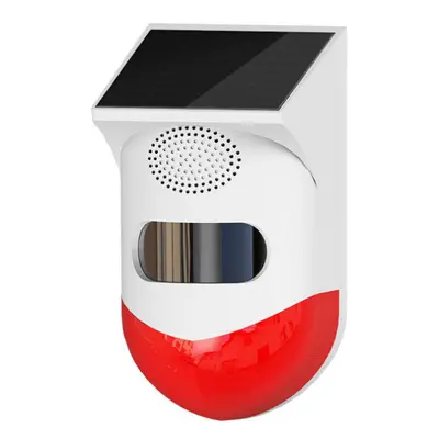 Smart WiFi Outdoor Solar Remote APP Infrared Alarm For Smart Home