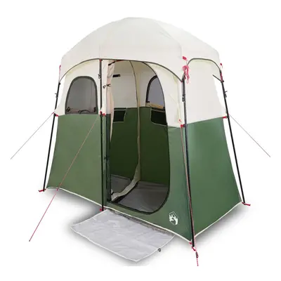 (green) vidaXL Shower Tent 2-Person Patio Privacy Tent Toilet Tent Shelter Waterproof