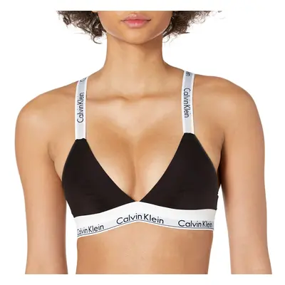 Calvin Klein Women's Modern Cotton Unlined Triangle Crossback Bralette