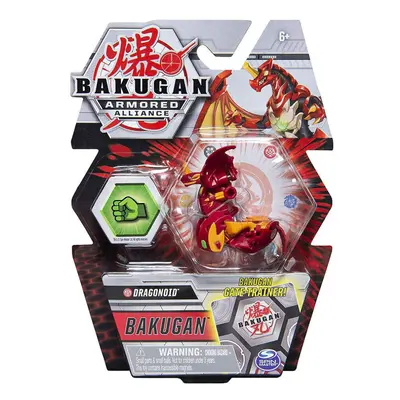 Bakugan Armored Alliance Core 2-inch Collectible Transforming Figure Dragonoid (Pyrus Faction)