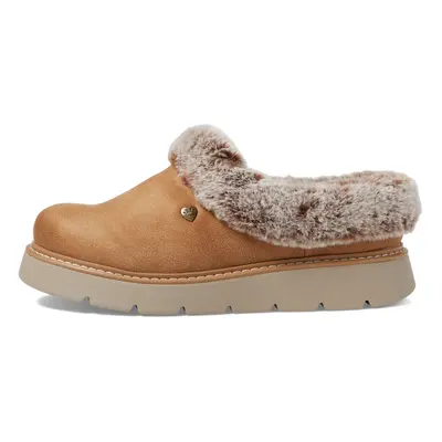 Skechers BOBS Women's Keepsakes Lite-Cozy Blend Slipper Chestnut 6.5