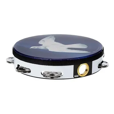 TA-9108-18 Praise Tambourine - Religious Dove, 8"