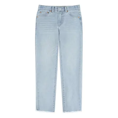 Levi's Girls' High Rise Straight Fit Jeans Bauhaus Blues