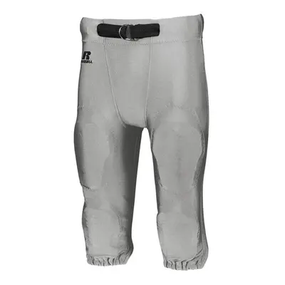 Russell F2562M.GSV.M Adult Deluxe Game Pant, Grid Iron Silver - Medium