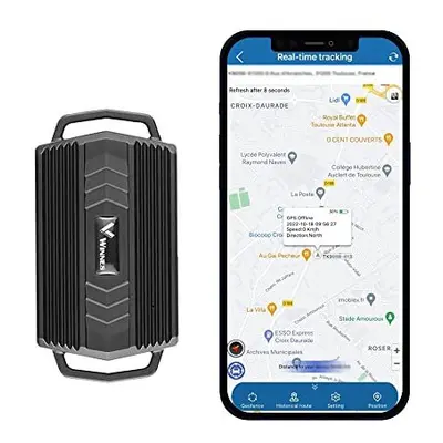 GPS Tracker Unlimited Tracking Range Super Strong Magnetic Car Tracker GPS Accurate Realtime Loc