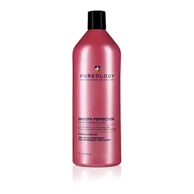 Pureology | Smooth Perfection Conditioner | For Frizz-Prone, Colour Treated Hair | Vegan 1000ml