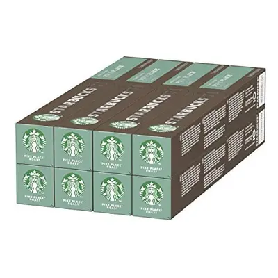 Starbucks Pike Place Roast by Nespresso Medium Roast Coffee Pods x Capsules