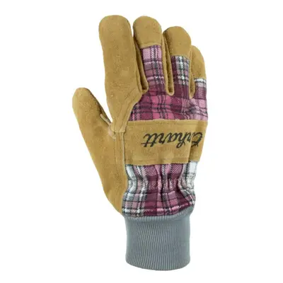 Carhartt womens Insulated Suede Work With Knit Cuff Winter Gloves Wil